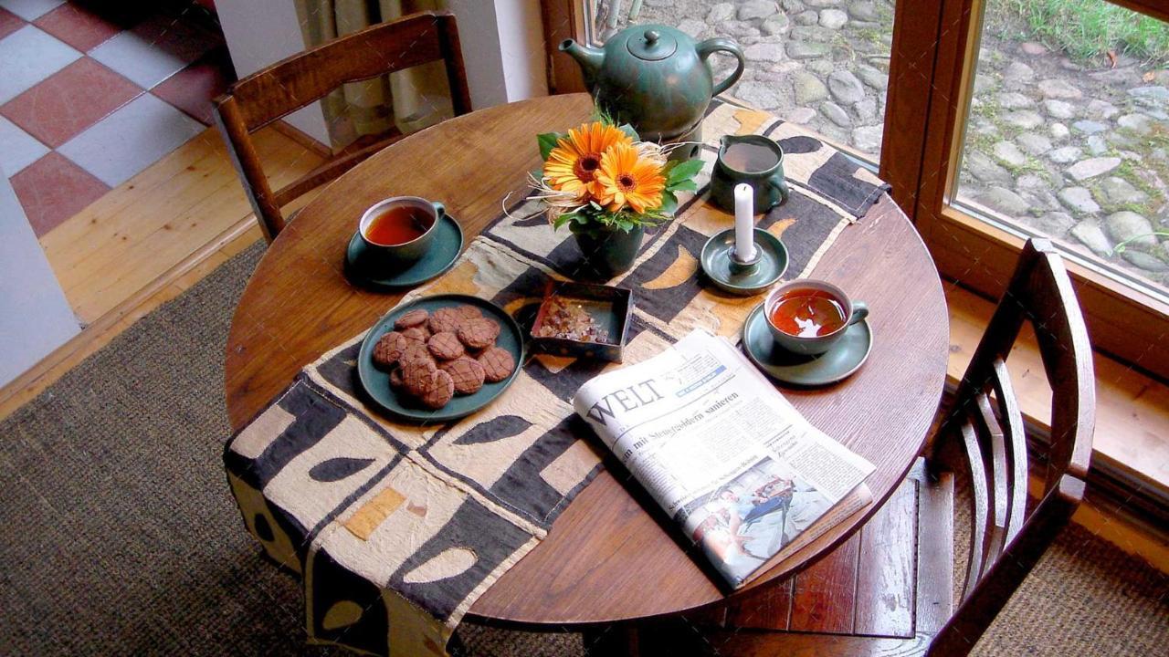 Janischs Fewo Im Spreewald, Terrasse, Grosser Garten Und Blick Inklusive Unterspreewald Quarto foto